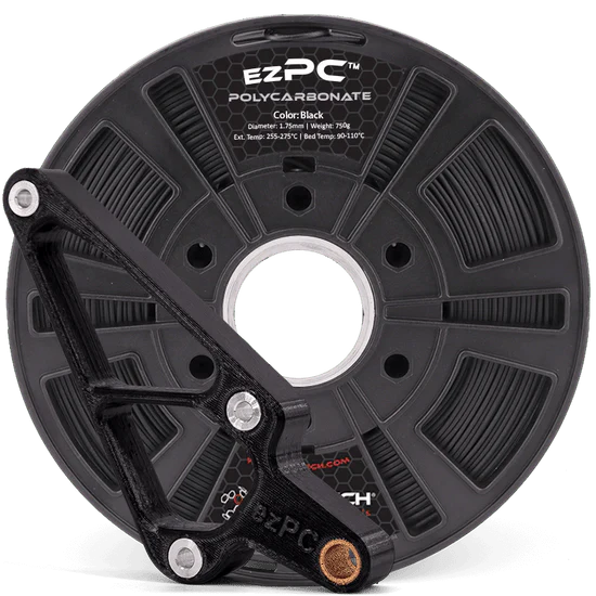 CarbonX ezPC Polycarbonate 3D Printer Filament by 3DXTech Made in USA 750g West3D Printing