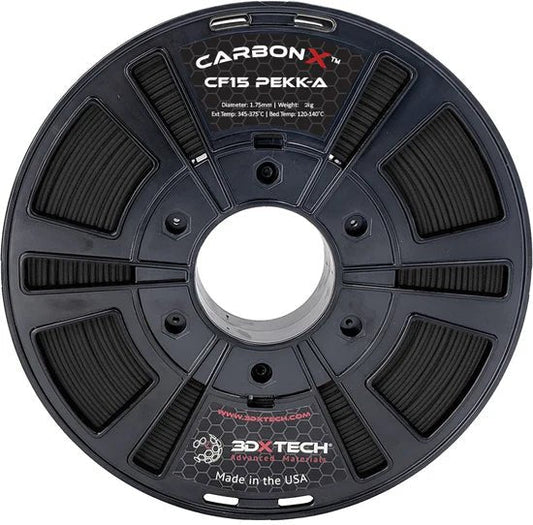 CarbonX PEKK-A+CF15 1.75mm 3D Printer Filament by 3DXTech Made in USA 250g West3D Printing