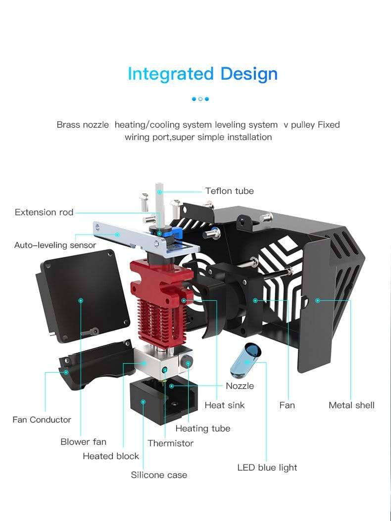 CR-6 Full Print Head (Assembled) HartSmart Products