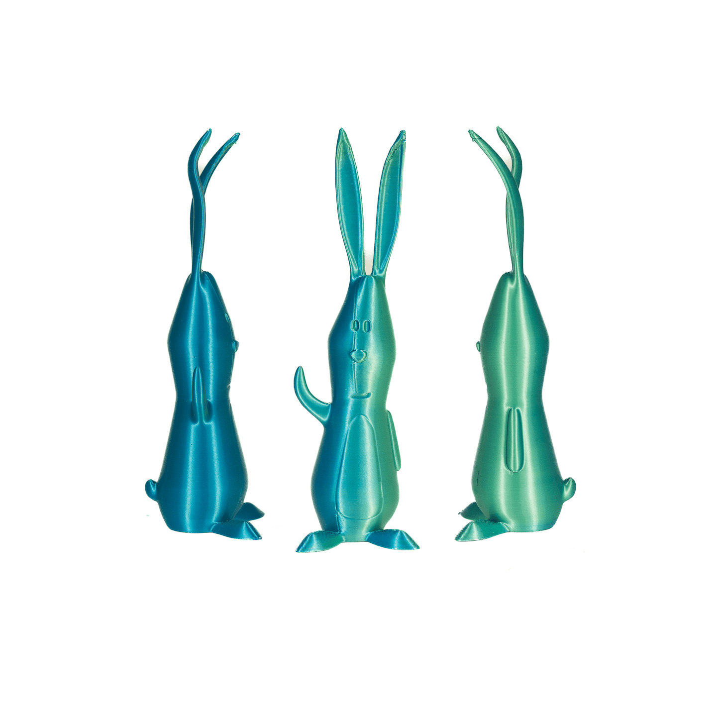Dual-Color Silk PLA+, Silky Lagoon, 1.75mm 3D-Fuel
