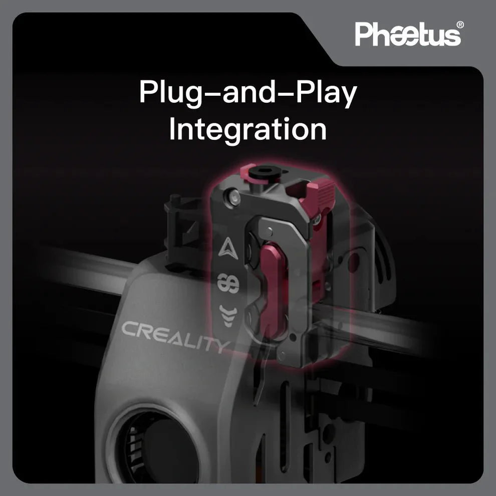 DXC Extruder for Creality K1 / K1 Max and K1C by Devil Design and Phaetus West3D 3D Printing Supplies