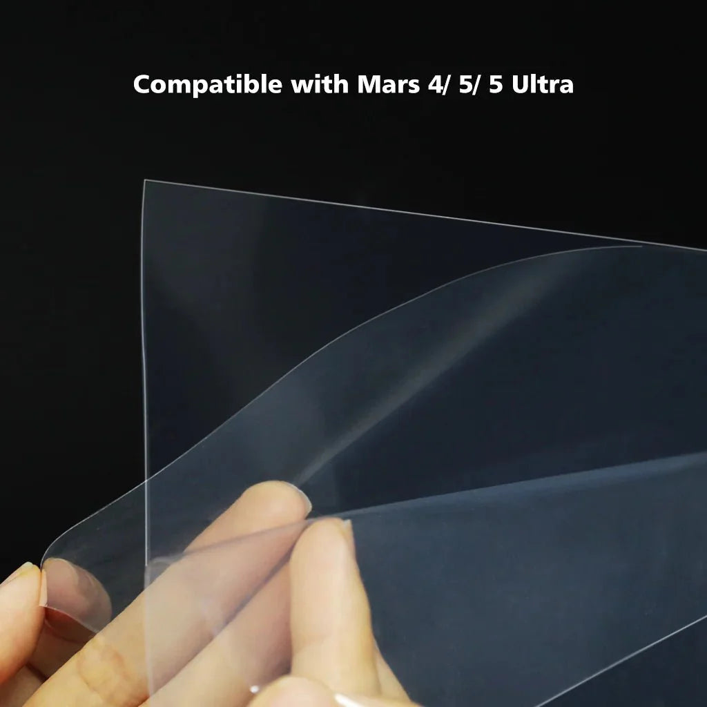 Elegoo Mars 4 / 5 and 5 Ultra FEP Film (3 Pack) - Crystal-Clear 3D Prints West3D Printing