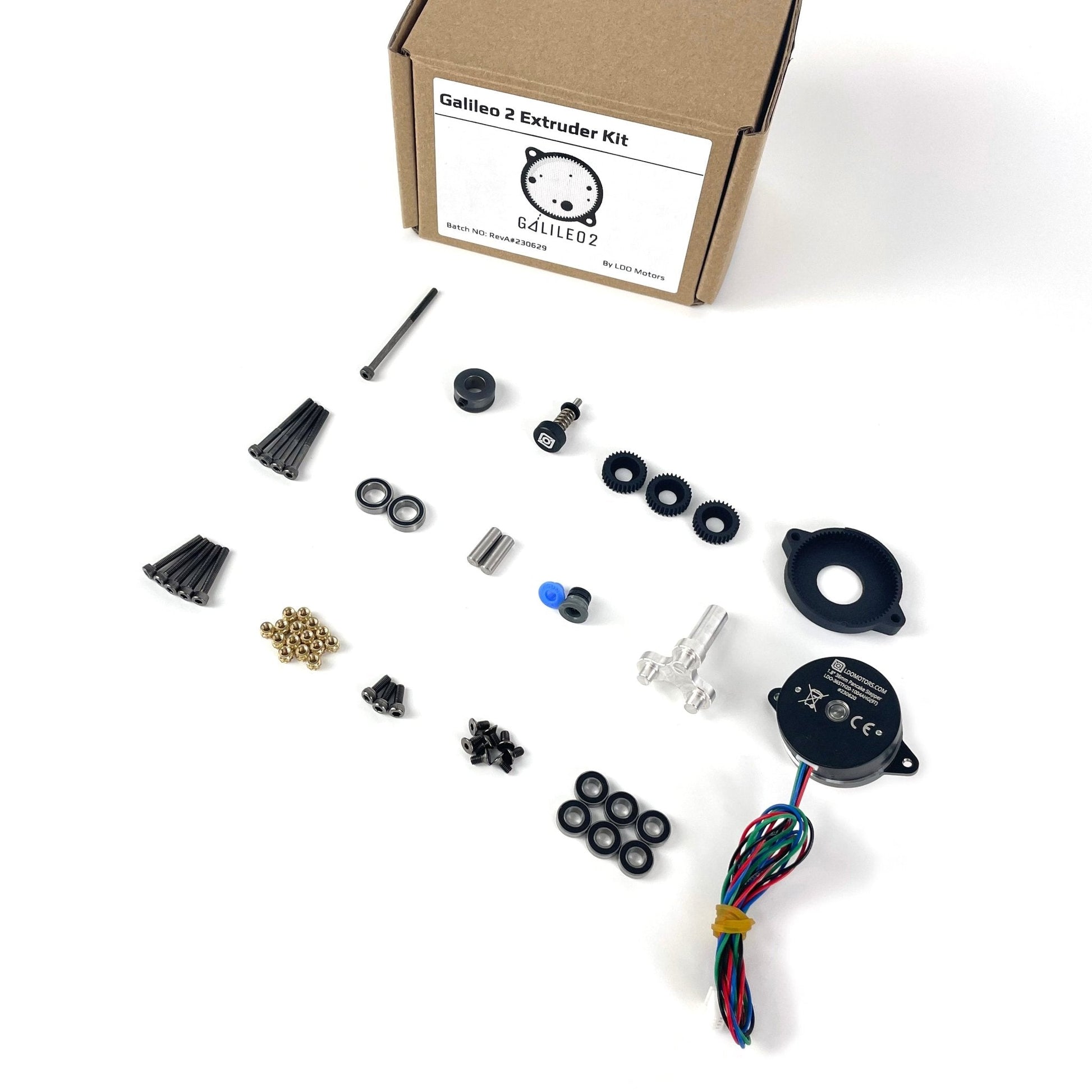 Galileo 2 Kit by JaredC01 (LDO Motors) - G2E, G2Z and G2XL (G2ZXL) (Extruder and Z Drive Kits) West3D Printing