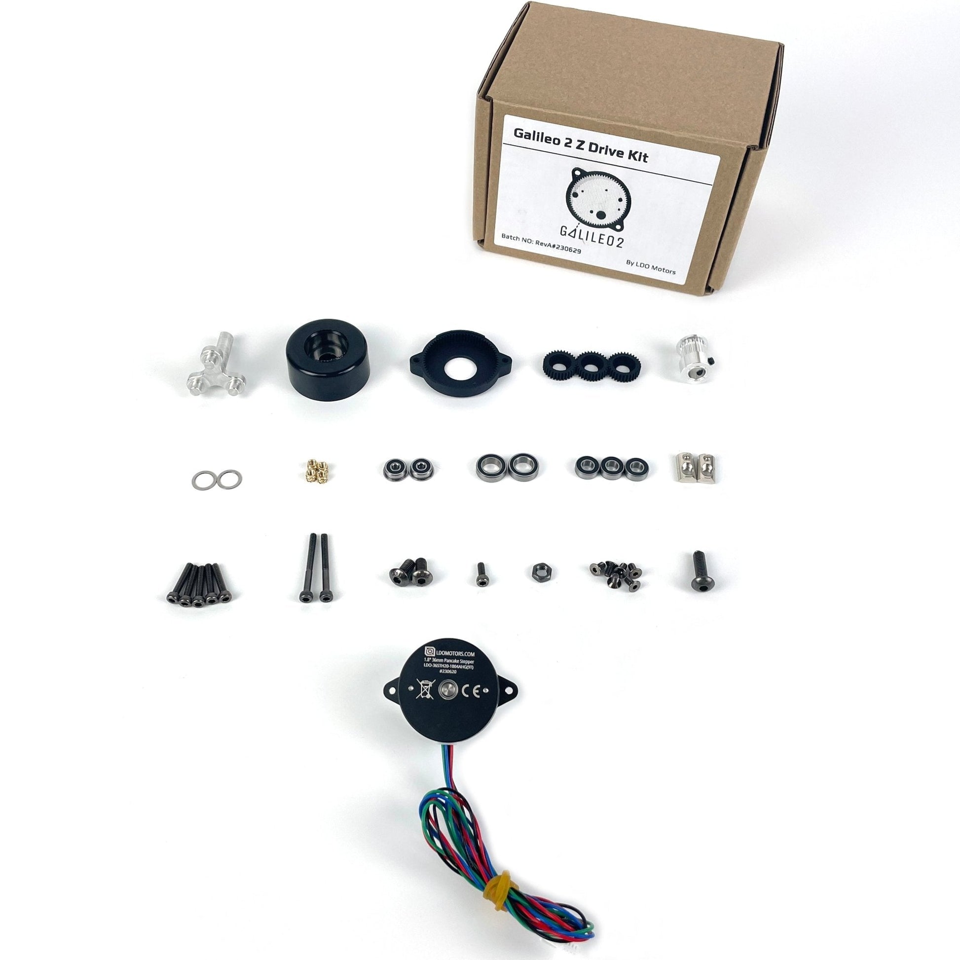 Galileo 2 Kit by JaredC01 (LDO Motors) - G2E, G2Z and G2XL (G2ZXL) (Extruder and Z Drive Kits) West3D Printing