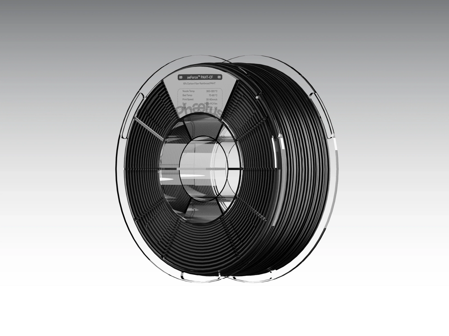 Phaetus aeForce PAHT-CF 15% Carbon Fiber Filled High Temp Nylon Co-extrusion (aeCoating) 3D Printer Filament 1KG 1.75mm West3D Printing