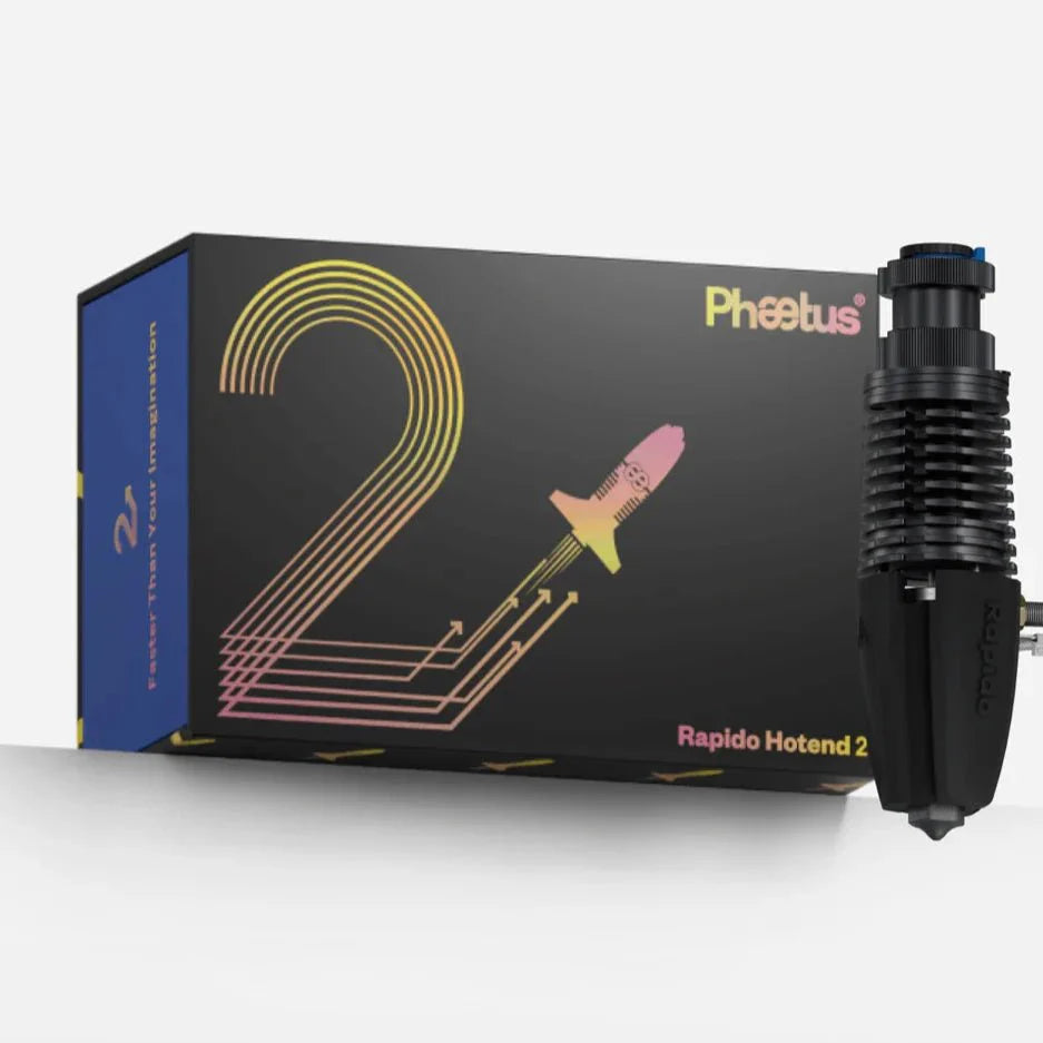 Phaetus Rapido 2 Fiber (2F) Hotend (Hot End) - UHF Plus (PT1000) West3D Printing