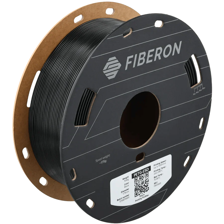 Polymaker Fiberon Engineering Filament - PETG-ESD (500g) West3D Printing