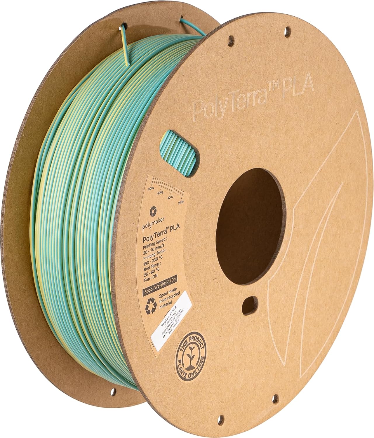 Polymaker Panchroma Dual Matte PLA 3D Printer Filament 1KG 1.75mm West3D Printing