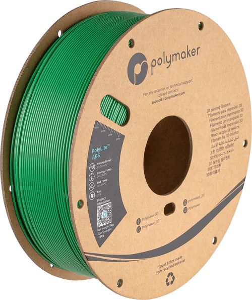 Polymaker PolyLite ABS 3D Printer Filament 1KG 1.75mm West3D Printing