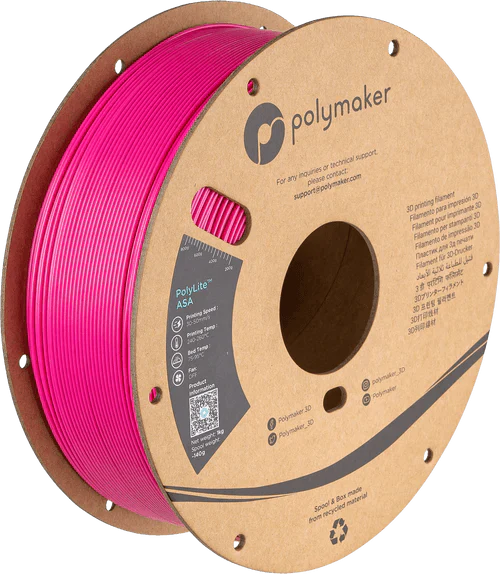 Polymaker PolyLite ASA 3D Printer Filament 1KG 1.75mm West3D Printing