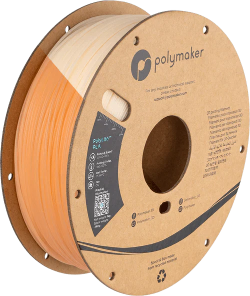 Polymaker PolyLite UV Color Changing PLA 3D Printer Filament 1KG 1.75mm West3D Printing