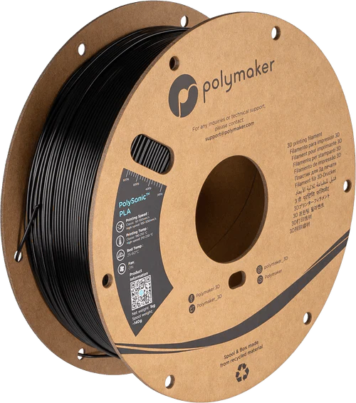 Polymaker PolySonic High Speed Printing PLA 3D Printer Filament 1KG 1.75mm West3D Printing