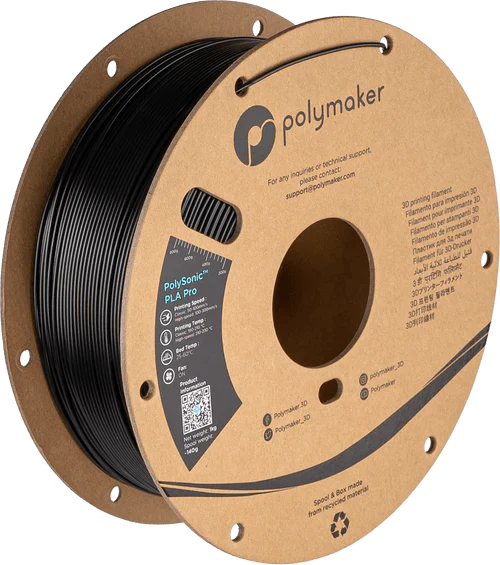 Polymaker PolySonic High Speed Printing PLA PRO 3D Printer Filament 1KG 1.75mm West3D Printing