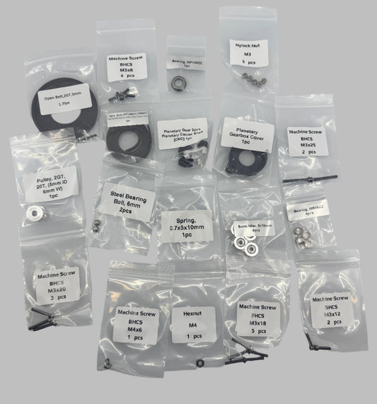 Positron Z-Drive Kit - All but motors West3D Printing