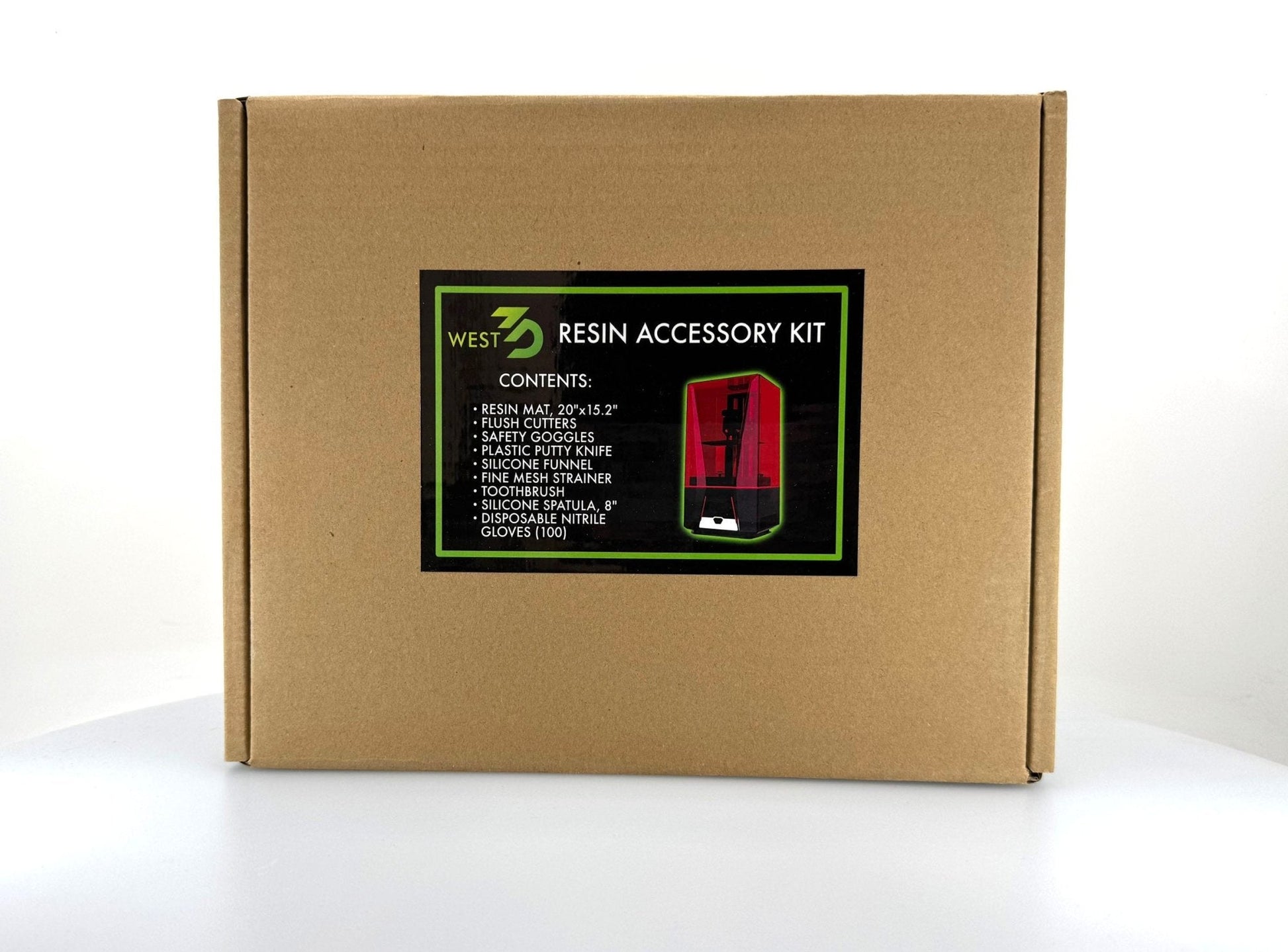 Resin SLA Printer Accessory Kit by West3D - All the Essentials West3D Printing