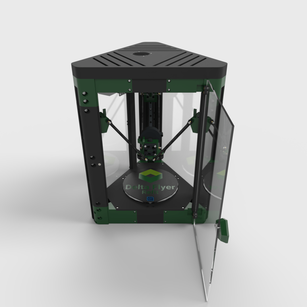 Rolohaun Delta Flyer - Fun and Affordable DIY Delta 3D Printer Kit by LDO Systems 3D Printer 3DPrintiverse.com