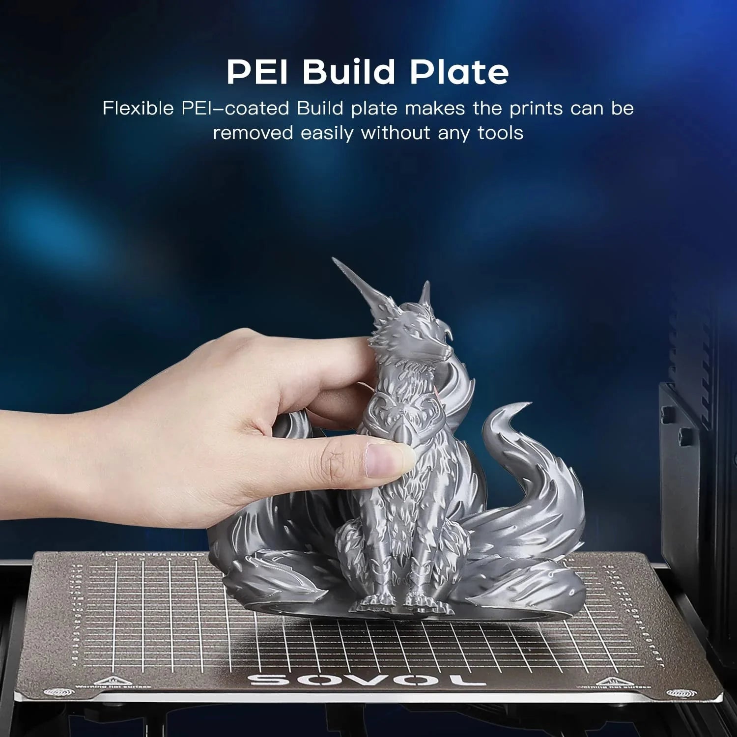 SOVOL SV06 - Affordable All-Metal Direct Drive 3D Printer with Auto Bed Leveling West3D Printing