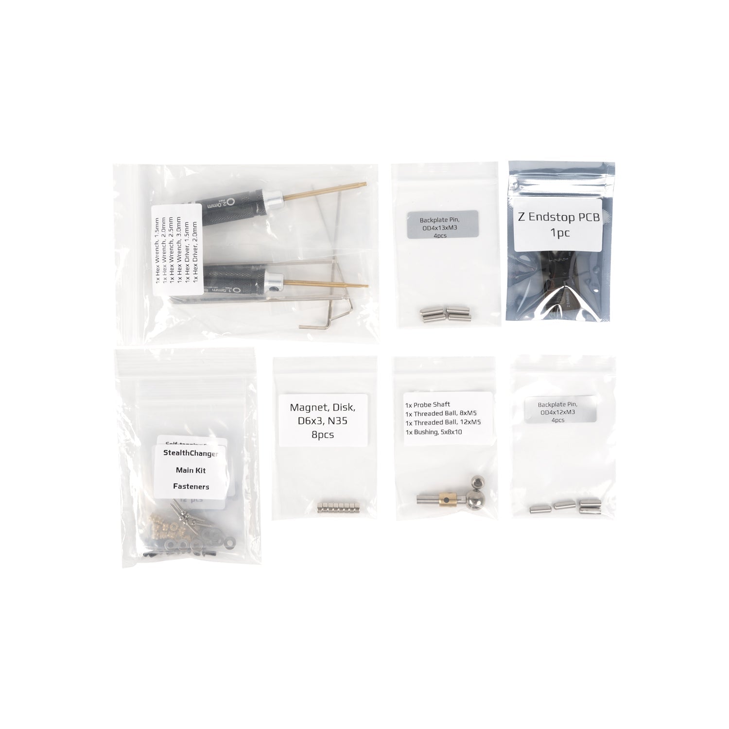 Stealthchanger Base Kit - (Sub Kit 1 of 3) - by LDO Motors based on DraftShift Design West3D Printing