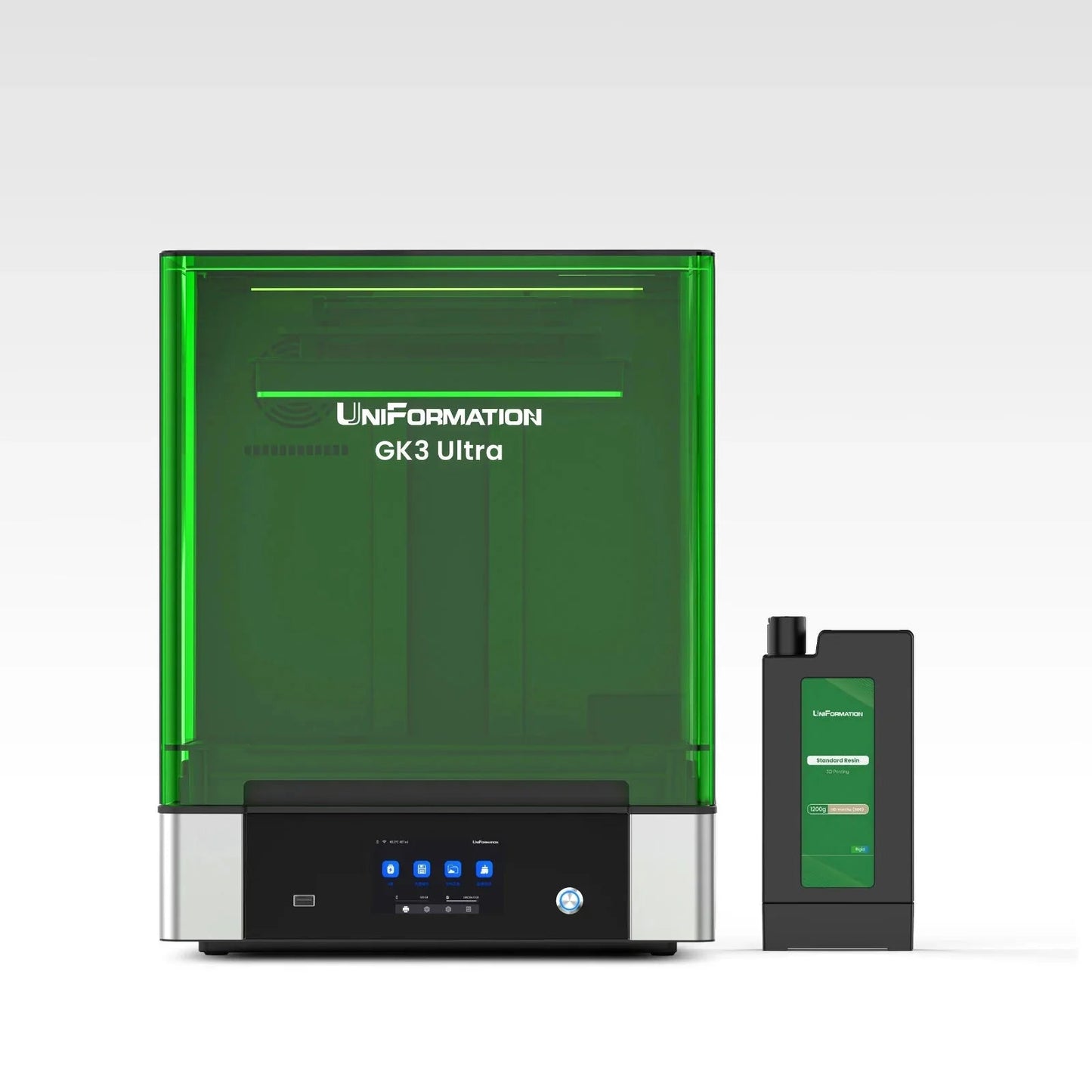 UniFormation GK3 ULTRA 16k SLA Resin Printer with HUGE 13.5" screen and 160x300x300mm build volume 3D Printer 3DPrintiverse.com