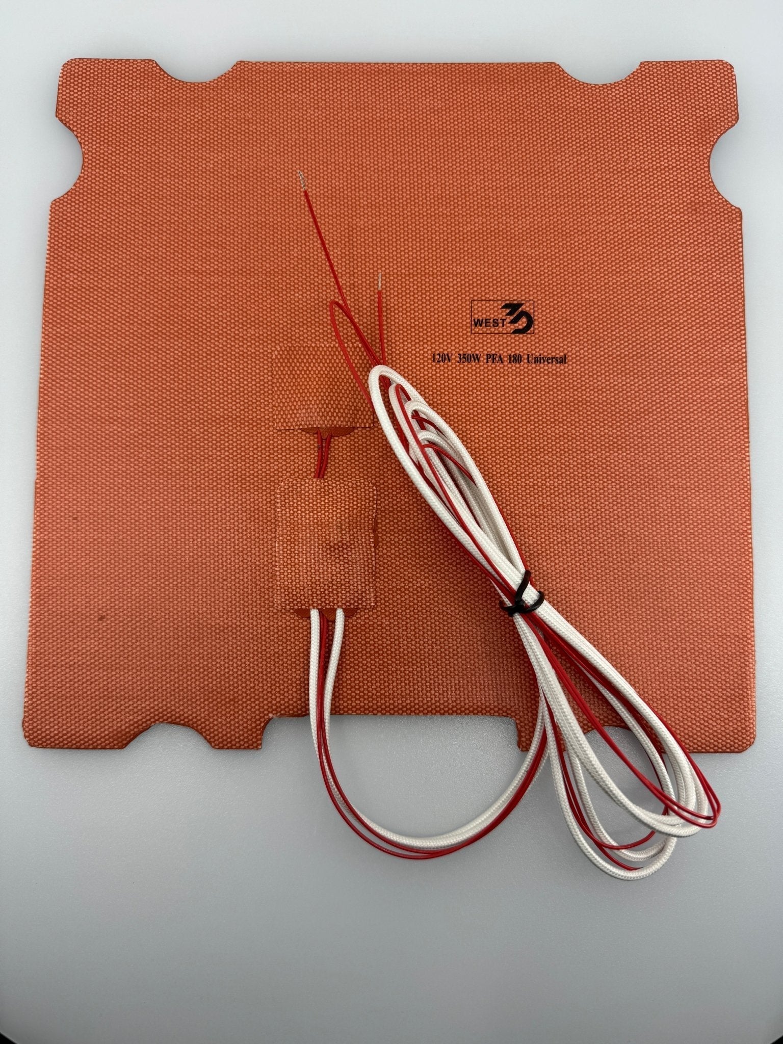 Universal 120V Silicone Heater Edge to Edge Heaters with Thermal Switch Protection AC Bed Heater West3D Printing