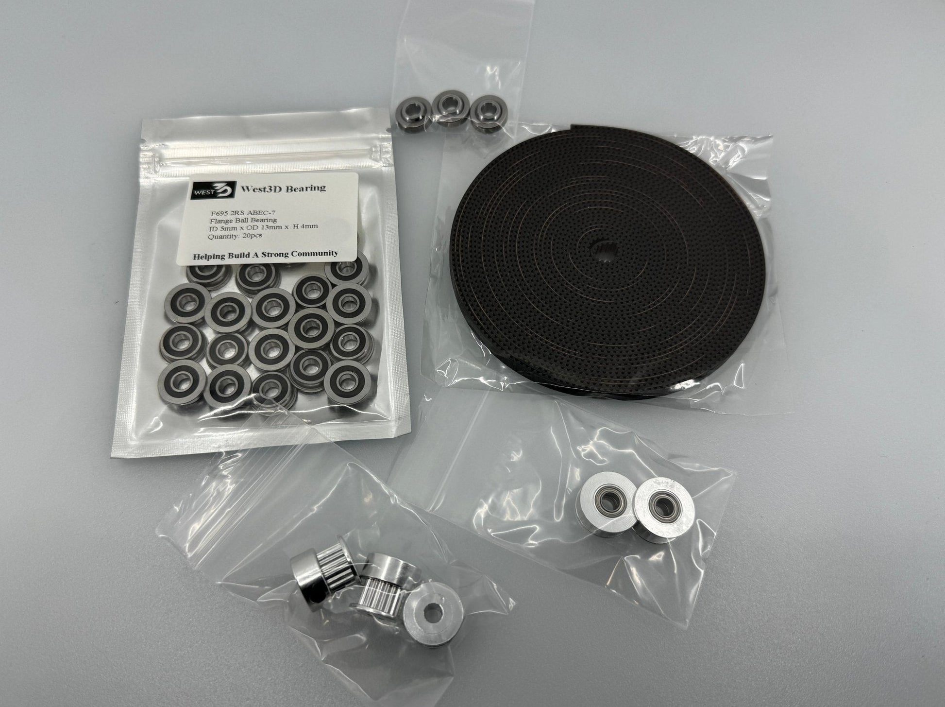 West3D BDM Trident Motion Set - Silver / Darkside (Black) West3D Printing