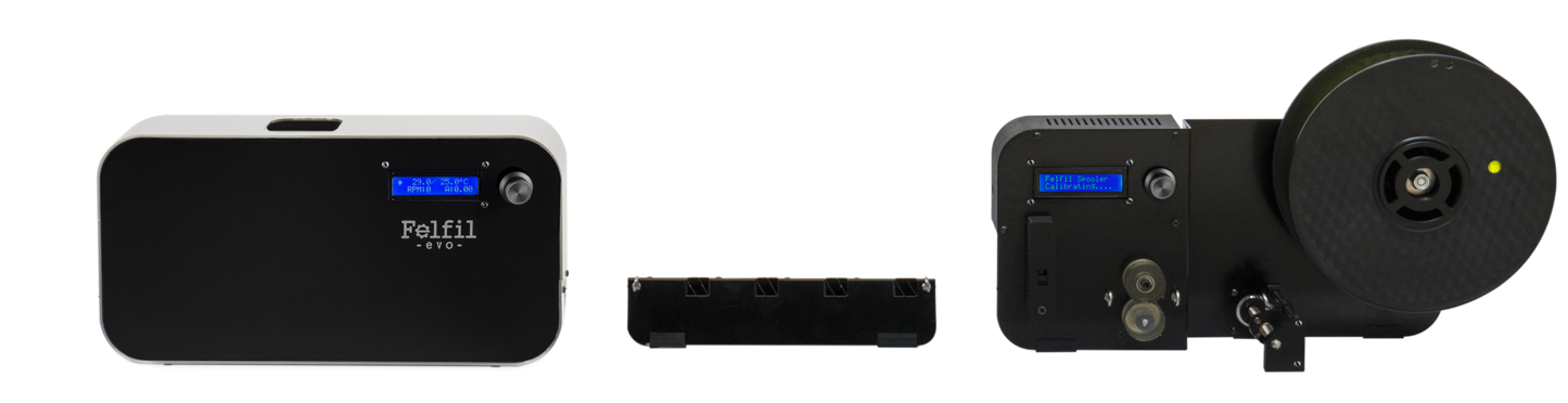 Felfil EVO Extruder & Spooler Bundle - 3D Brain Lab