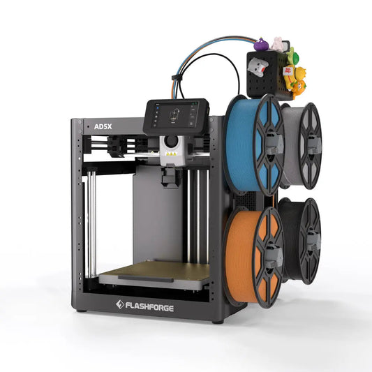 Flashforge AD5X multicolor 3D printer, one of five Flashforge models compared in this buying guide