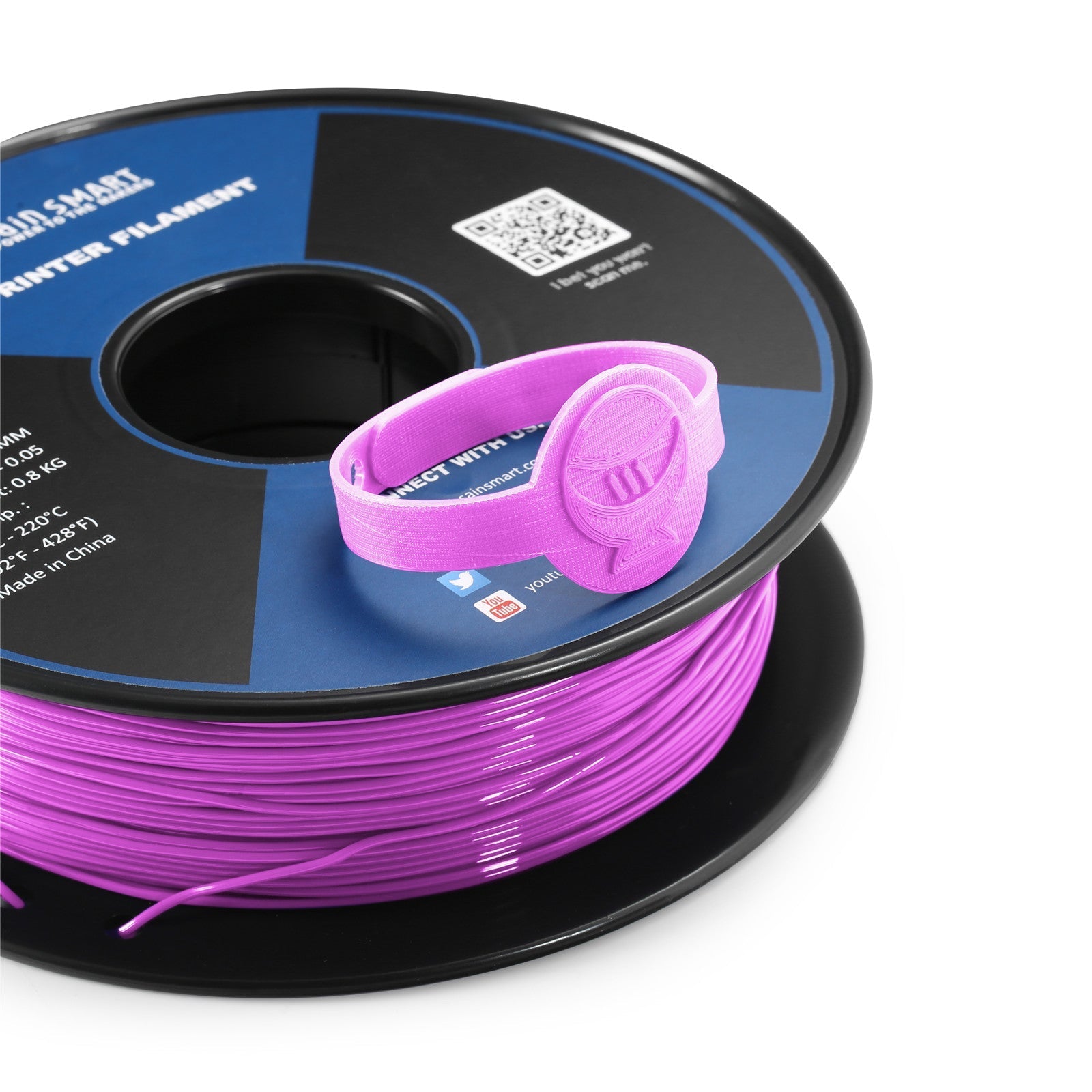 Neon Color TPU Filament Bundle Kit, Cyberpunk Color 1.75mm 0.8kg/1.76lb   Filament   3DPrintiverse.com