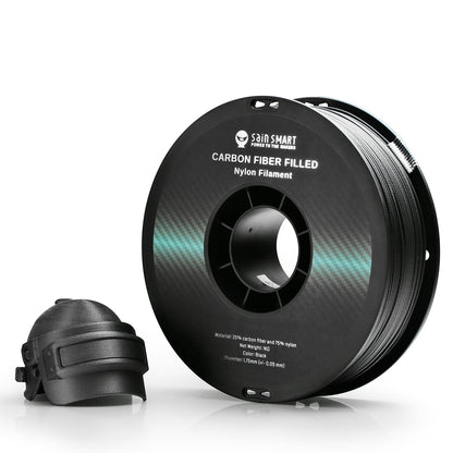 Nylon+ Carbon Fiber Filament 1.75mm 1kg/2.2lb, Black   Filament   3DPrintiverse.com