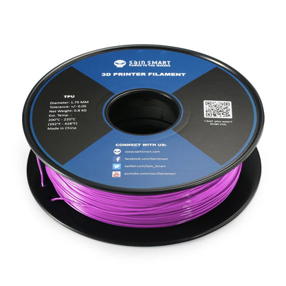 Neon Magenta, Cyberpunk Color TPU 1.75mm Filament 0.8kg/1.76lb   Filament   3DPrintiverse.com