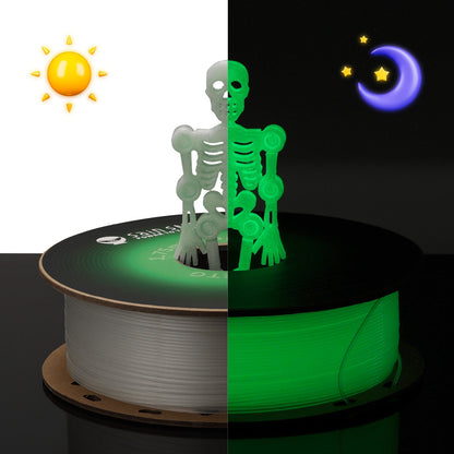 Glow-in-the-dark Green 1.75mm PRO-3 PETG Filament, 1kg   Filament   3DPrintiverse.com