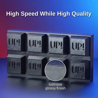 GT-3 High Speed PETG Filament, Glossy, 1.75mm, +/-0.04mm, 1KG, Black White Transparent   Filament   3DPrintiverse.com