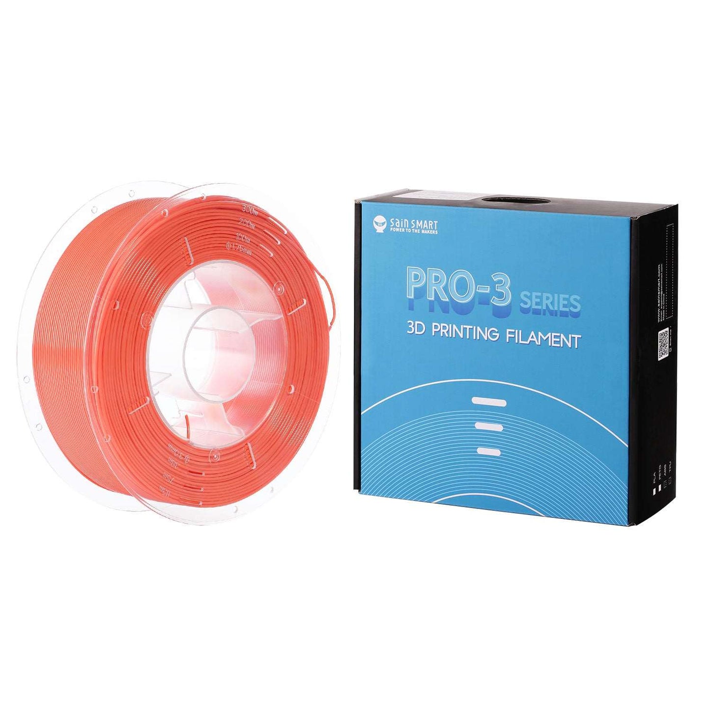 All Colors, PETG Filament 1.75mm 1kg/2.2lb, SainSmart PRO-3 Series   Filament   3DPrintiverse.com