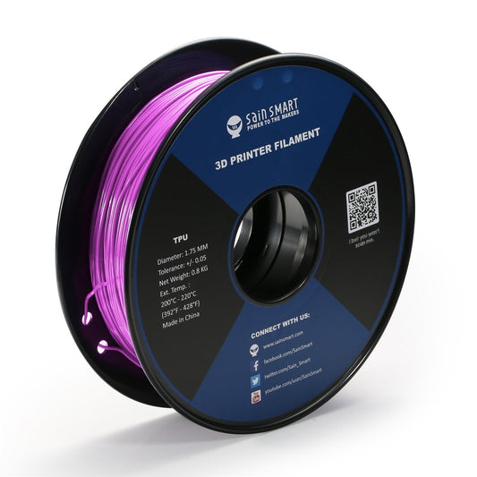 Neon Magenta, Cyberpunk Color TPU 1.75mm Filament 0.8kg/1.76lb   Filament   3DPrintiverse.com