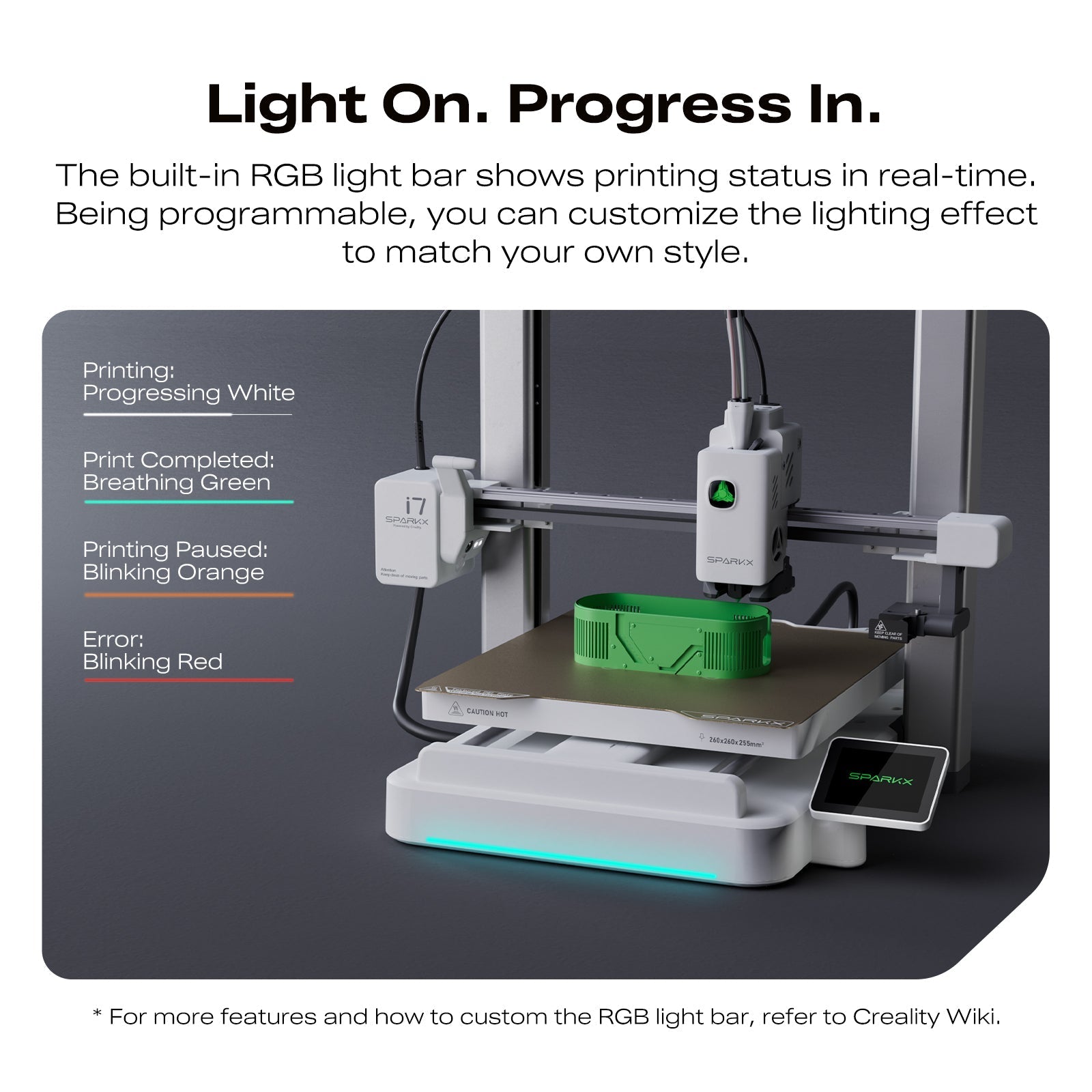 SPARKX i7 3D Printer      3DPrintiverse.com