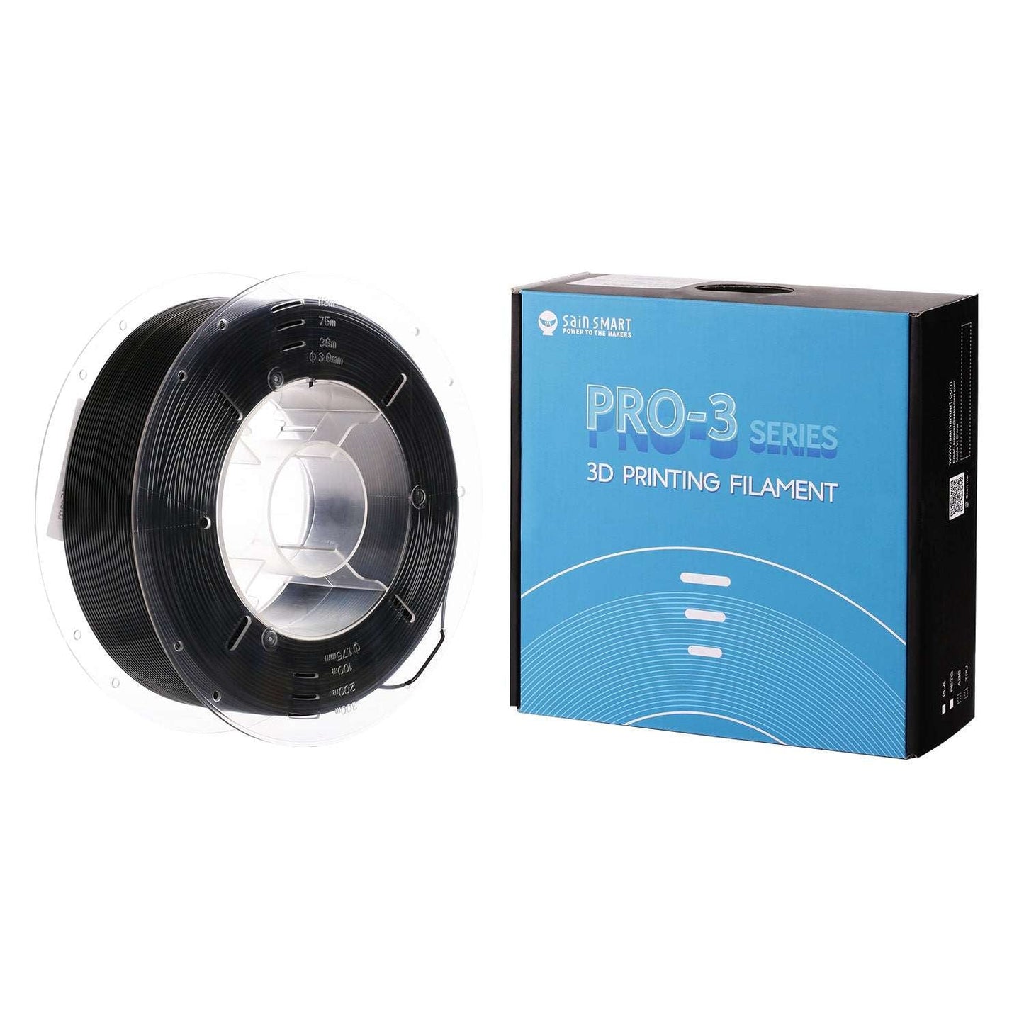 All Colors, PETG Filament 1.75mm 1kg/2.2lb, SainSmart PRO-3 Series   Filament   3DPrintiverse.com