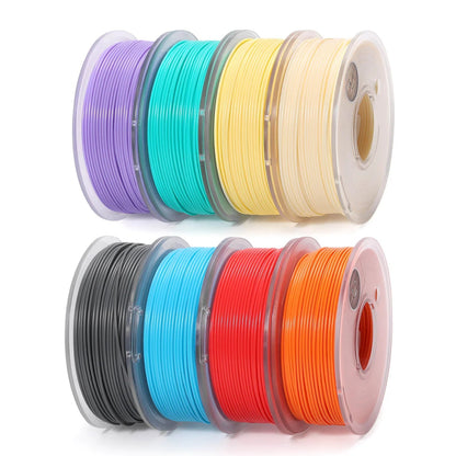 PLA Filament 1.75mm, Planet Explorer 8-Color Mini Spool Bundle, 250g Each, High-Speed PLA, +/-0.02mm Accuracy, Easy-to-Print, Compatible with Most FDM 3D Printers   Filament   3DPrintiverse.com