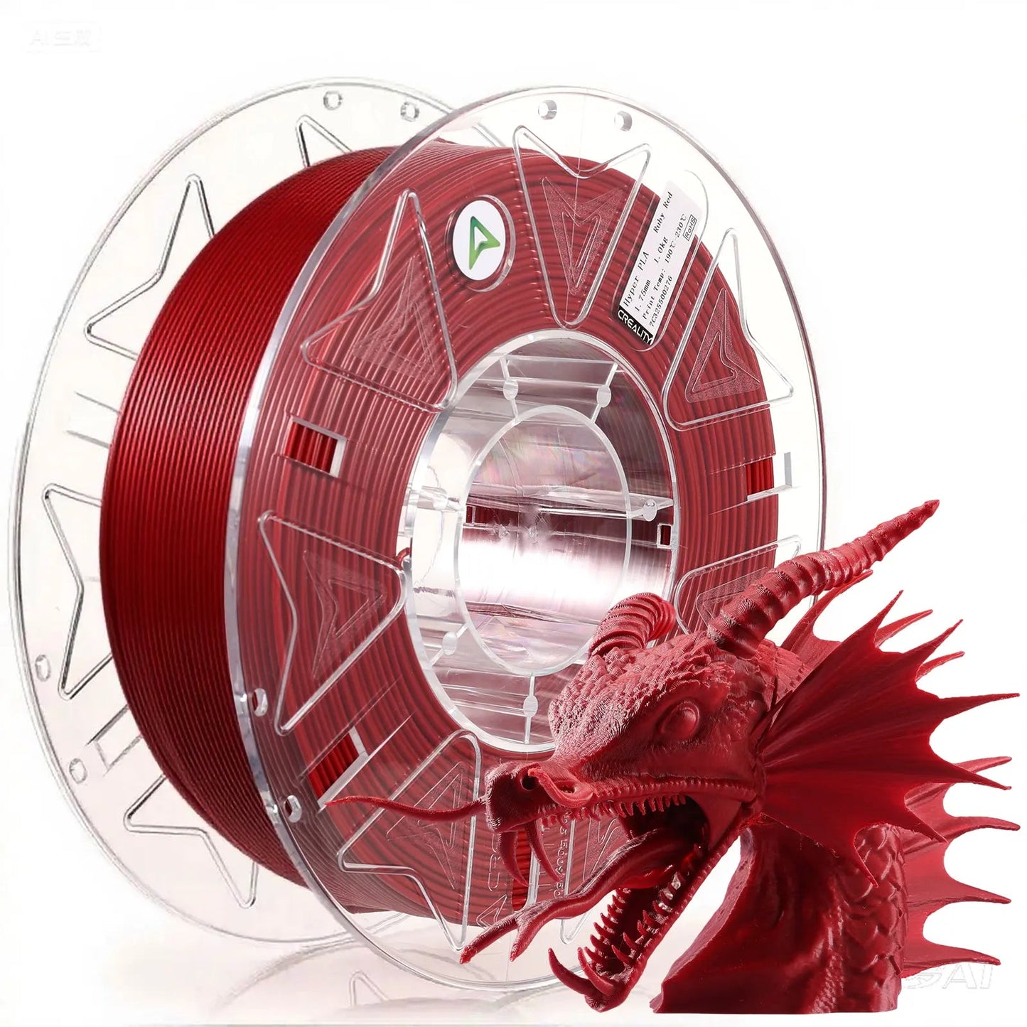 Creality Hyper RFID PLA Filament 1.75mm, 3D Printer Filament for High Speed 30-600mm/s Support CFS, 2.2 LBS (1KG) Spool, Dimensional Accuracy +/- 0.03mm   Filament   3DPrintiverse.com