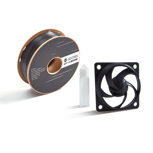 GT-3 High-Speed ASA Filament, 1.75mm Black, UV & Weather Resistant, Fit for Outdoor Functional Parts, 1kg, Accuracy +/- 0.04 mm   Filament   3DPrintiverse.com