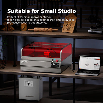 Falcon2 Pro Enclosed Laser Engraver & Cutter Creality Official Store
