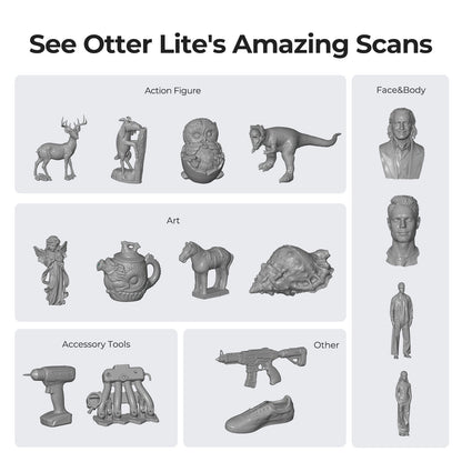 (🔥 Hot Sale) Otter Lite/Basic  3D Scanner Creality Official Store