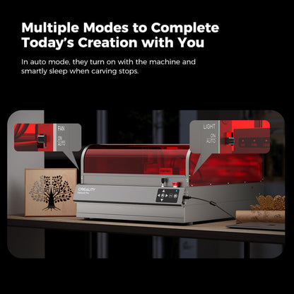 Falcon2 Pro Enclosed Laser Engraver & Cutter Creality Official Store