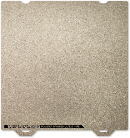 XTR Flexi Plate with Textured ULTEM PEI - Creality K1 Max - 315 x 310 Wham Bam Systems