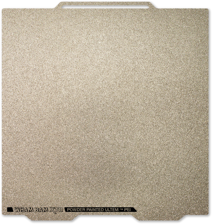 XTR Flexi Plate with Textured ULTEM PEI - Prusa XL - 365 x 365 Wham Bam Systems