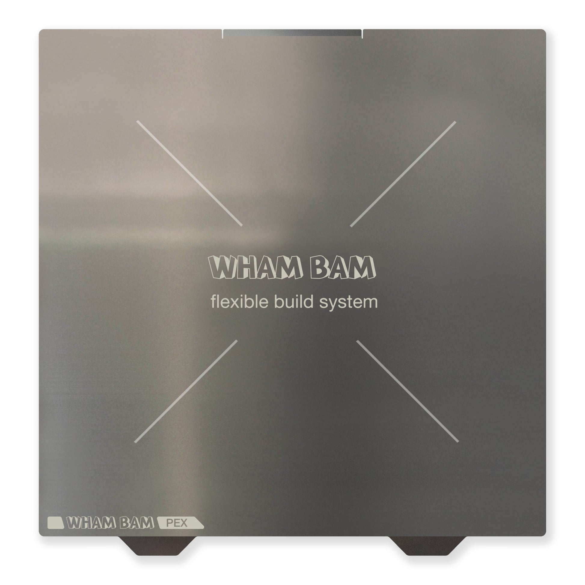 Flexi Plate with PEX - Creality K2 Plus - 370 x 370 Wham Bam Systems