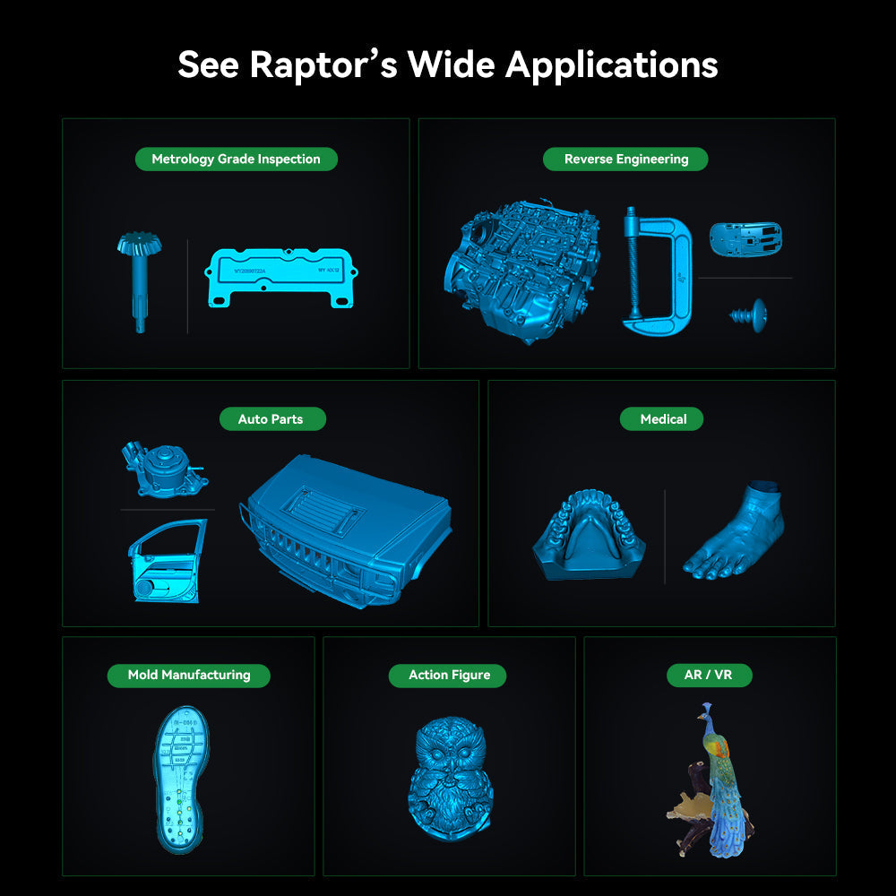 CR-Scan Raptor 3D Scanner Creality Official Store