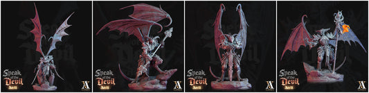 3D Printed Archvillain Games Agonite Devil Speak of the Devil Act II 28 32mm D&D   3D printed terrain   3DPrintiverse.com