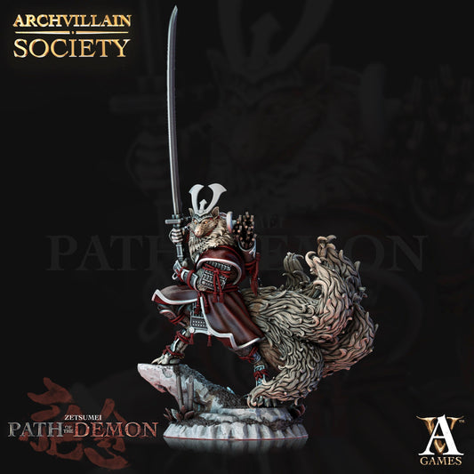 3D Printed Archvillain Games Akane Society Vol. XXI  28 32mm D&D 3D Printing Boss