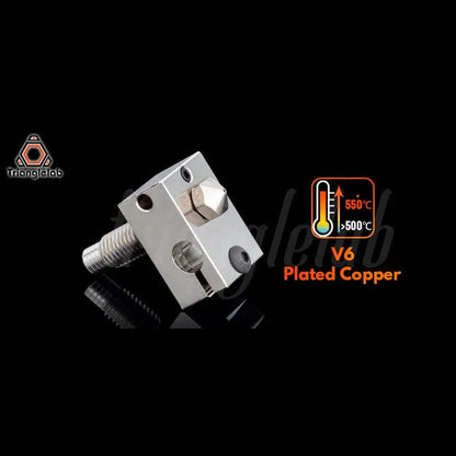 V6 Plated Copper / Titanium Alloy Hotend Kit      3DPrintiverse.com
