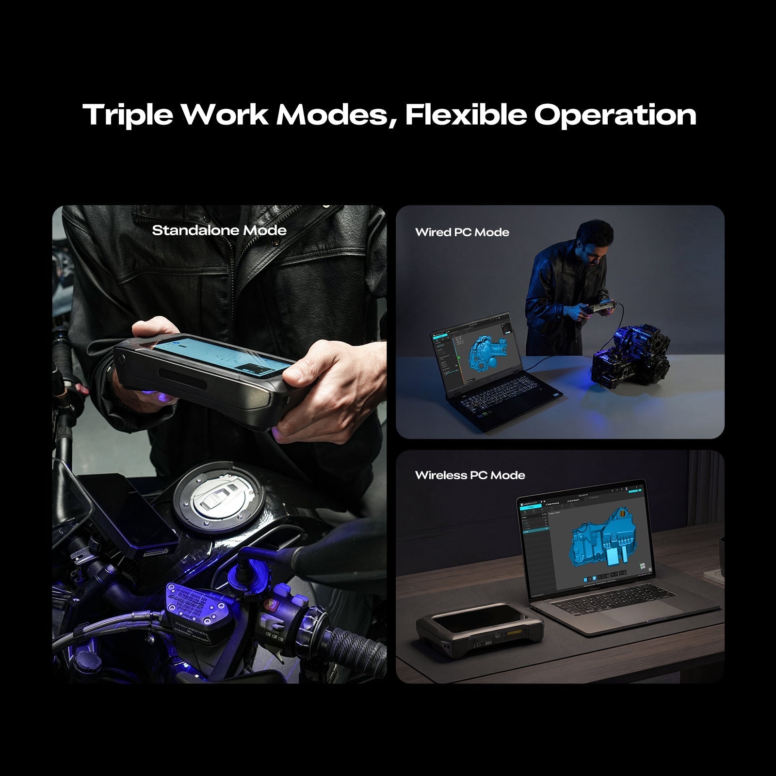 (In-Stock) Creality Sermoon P1 3D Scanner      3DPrintiverse.com